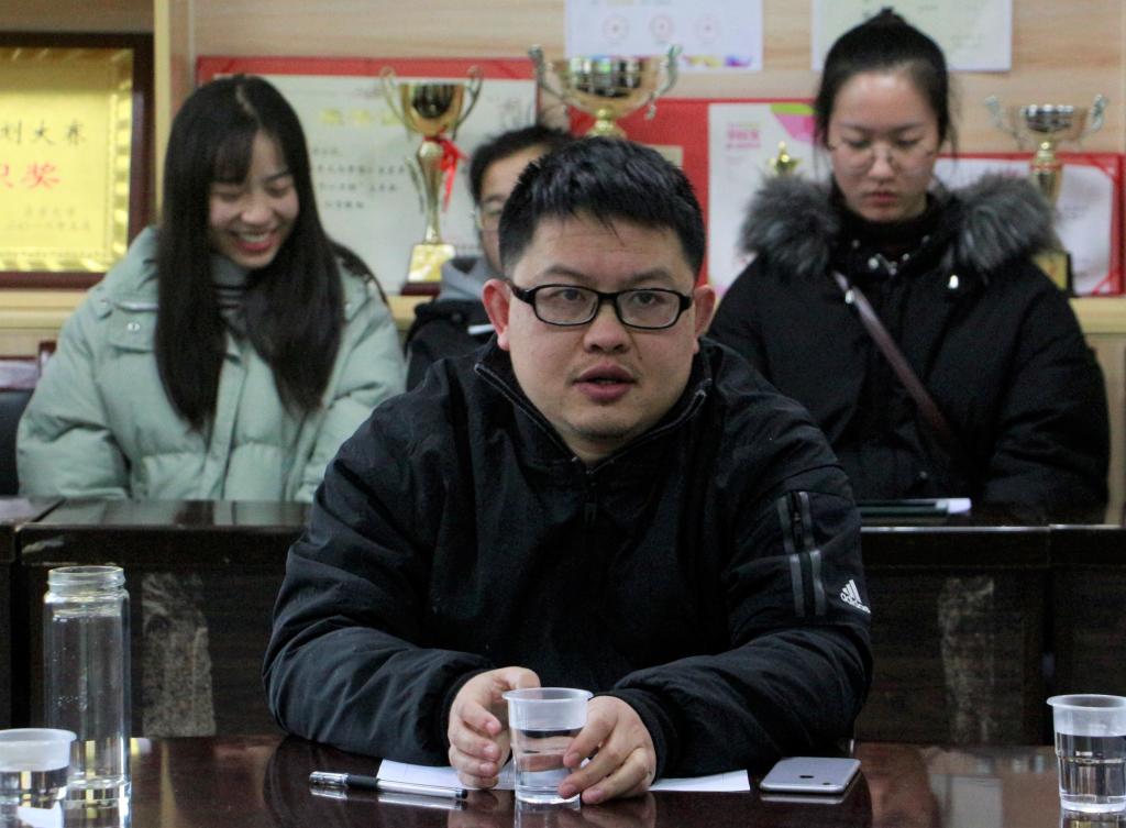 (图为 段武城点评 李慧 摄)